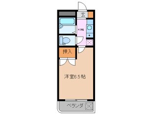 東一身田駅 徒歩12分 3階の物件間取画像